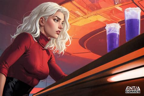 ENTIA Comics's illustrations .